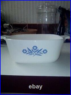 Corning ware blue cornflower 1 3/4 qt