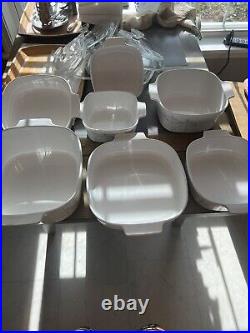 Corning ware shadow iris casserole Complete Set