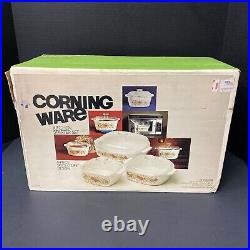 Corningware Spice O' Life 6 Piece Set Kitchen Starter A-300-8 SEALED