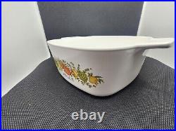 L'Echalote Corning Ware A-1.5-B 1.5 Liter Vintage Spice Of Life Stamped 51