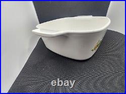 L'Echalote Corning Ware A-1.5-B 1.5 Liter Vintage Spice Of Life Stamped 51