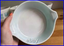 Lady On The Left Rare Vintage Pyrex 471 Butterprint Casserole Dish With LID