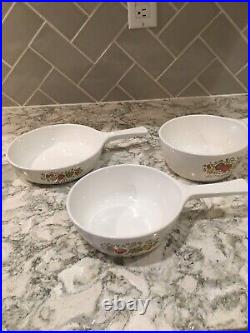 NEW NEVER USED Vintage Corning Ware P-100-8 Menu-Ette Set Spice'O Life 6-Pieces