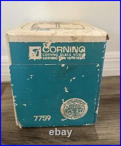 NEW OLD STOCK Vintage Corning Pyrex Ware 9 Cup Model 7759 Percolator coffee pot