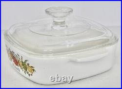 NEW Vintage 1970's Corning Ware Spice O' Life L'Echalote 1 Qt Casserole A-1-B