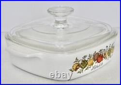 NEW Vintage 1970's Corning Ware Spice O' Life L'Echalote 1 Qt Casserole A-1-B