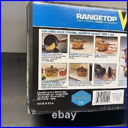 NEW Vintage 5-Piece Starter Set VISIONS Rangetop Cookware Corning V-168 1987 USA