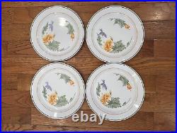 New Vintage 90s Corelle Hummingbird Dinnerware Dish Dining 20 Piece Set Lot