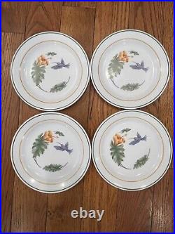 New Vintage 90s Corelle Hummingbird Dinnerware Dish Dining 20 Piece Set Lot