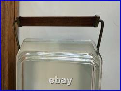 Pyrex 2 Qt Green Wheat Casserole Dish Promotional 575-B Lid 550c Cradle Rack Vtg Pyrex 2 Qt Green Wheat Casserole Dish Promotional 575-B Lid 550c Cradle Rack Vtg
