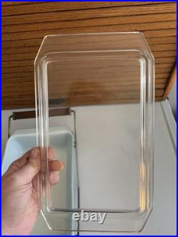 Pyrex 2 Qt Green Wheat Casserole Dish Promotional 575-B Lid 550c Cradle Rack Vtg Pyrex 2 Qt Green Wheat Casserole Dish Promotional 575-B Lid 550c Cradle Rack Vtg
