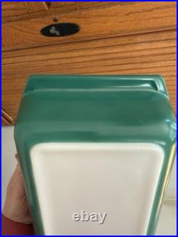 Pyrex 2 Qt Green Wheat Casserole Dish Promotional 575-B Lid 550c Cradle Rack Vtg Pyrex 2 Qt Green Wheat Casserole Dish Promotional 575-B Lid 550c Cradle Rack Vtg