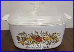 Pyrex, Corning Ware and Gemco Mixed Lot Of 7 Dishes and 2 Lids