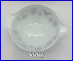 Pyrex Vintage Set of 4 Cinderella Early American Brown Mixing Nesting Bowls Gold