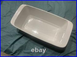 RARE AUTHENTIC vintage corning ware blue cornflower bread dish loaf pan