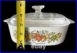 RARE CORNING WARE Spice of Life La MARJOLAINE 2 Qt A-2 B with Lid A-9-C casserole