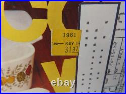 RARE Corning Ware Spice O' Life 9 Pcs Modern Family Casserole Set A-390-8 NEW