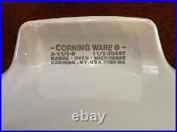 RARE Numbered Corning Ware SPICE OF LIFE Le Persil La Sauge 1.5 Quart, Lid
