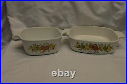 RARE STAMP VINTAGE CORNING WARE L'Echalote Spice Of Life A-1-B P-43-B