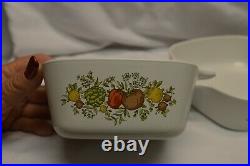 RARE STAMP VINTAGE CORNING WARE L'Echalote Spice Of Life A-1-B P-43-B