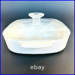 RARE STAMP Vintage Corning Ware Spice Of Life L'Echalote A 8 B Casserole with Lid