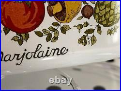RARE Vintage Corning Ware Spice Of Life La Marjolaine 2 Quart Casserole & Lid