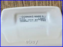 RARE Vintage Corning Ware Spice Of Life La Marjolaine A-2-B 2 Qt Dish, SEE STAMP