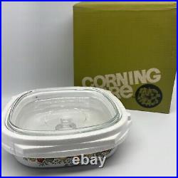 RARE Vintage Corning Ware Spice Of Life Le Romarin A-10-8 10 Casserole With Lid