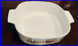 RARE Vintage CorningWare 1960-1970, 2 Qt La Marjolaine Spice Of Life A-2-B