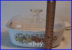 RARE Vtg Corning Ware Spice Of Life La Marjolaine A-2-B 2 Qt Dish, Rare 179 MA