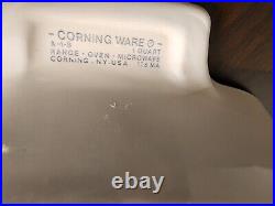 Rare 1970's Spice of Life L'ECHALOTE Corning Ware A-1-B 178 MA 1 Quart Casserole