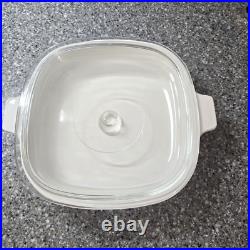 Rare 60s Vintage Corning Ware Blue Cornflower Casserole Dish 9 P-9-B withlid Rare 60s Vintage Corning Ware Blue Cornflower Casserole Dish 9 P-9-B withlid