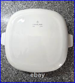 Rare 60s Vintage Corning Ware Blue Cornflower Casserole Dish 9 P-9-B withlid Rare 60s Vintage Corning Ware Blue Cornflower Casserole Dish 9 P-9-B withlid