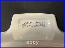 Rare Corning Ware A-1-B Spice of Life L'Echalote Casserole-278MA Stamp-A7C Lid