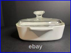 Rare Corning Ware A-1-B Spice of Life L'Echalote Casserole-278MA Stamp-A7C Lid