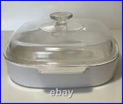 Rare Corning Ware Spice of Life 2.5 Liter A-10-B L'Echalote Embossed w Pyrex Lid