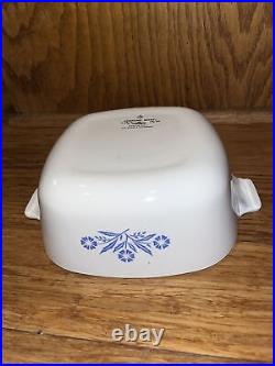 Rare P-1 1/2 B 1 1/2 Qt Vintage Corning Ware Made U. S. A For Range And Microwave