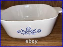 Rare P-1 1/2 B 1 1/2 Qt Vintage Corning Ware Made U. S. A For Range And Microwave