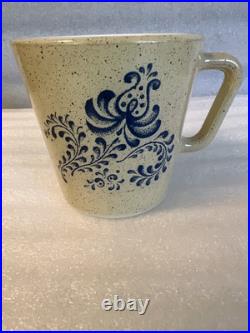 Rare VINTAGE PYREX HOMESTEAD Speckled COFFEE MUG 1410 Made In USA