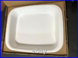 Rare VTG Corning Ware Spice Of Life L'Echalote A-21-8 Qt Dish withbox Stamped USA