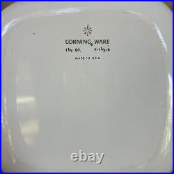 Rare Vintage Corning Ware Blue Cornflower 1 1/2 quart Casserole Dish No Lid