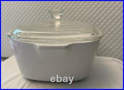 Rare Vintage Corning Ware Blue Cornflower-1/3/4 Qt. P-1-1 3/4-B with lid! Great