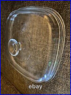 Rare Vintage Corning Ware Casserole Dish LeRomarimA-10-B With Pyrex LidA-12-C