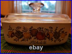 Rare Vintage Corning Ware L'Echalote A -1 B Spice Of Life 1 Quart
