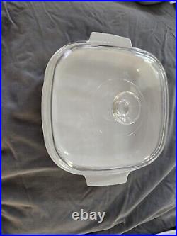 Rare Vintage Corning Ware L'Echalote A -10-B 2.5 Casarole Dish With Pyrex Lid