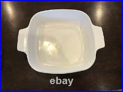 Rare Vintage Corning Ware Spice Of Life LEchalote A-1-B 1Qt Dish with Lid Stamped
