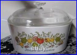 Rare Vintage Corning Ware Spice of Life 5 A-3-B