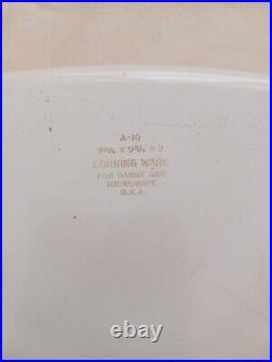 Rare Vintage Corning Ware Spice of Life A-10 Le Romarin Large Casserole with Lid