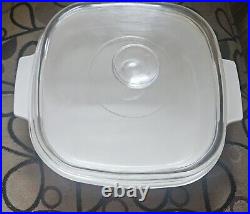 Rare Vintage Corning Ware Spice of Life Le Romarin A-10 Large Casserole withlid