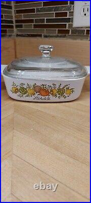 Rare Vintage Corning Ware Stamp 1970-80's Spice of Life A-1-B L'echalote 2x